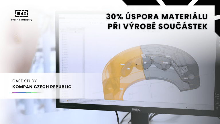 30% úspora materiálu u&nbsp;slévárensky vyráběné součástky firmy Kompan