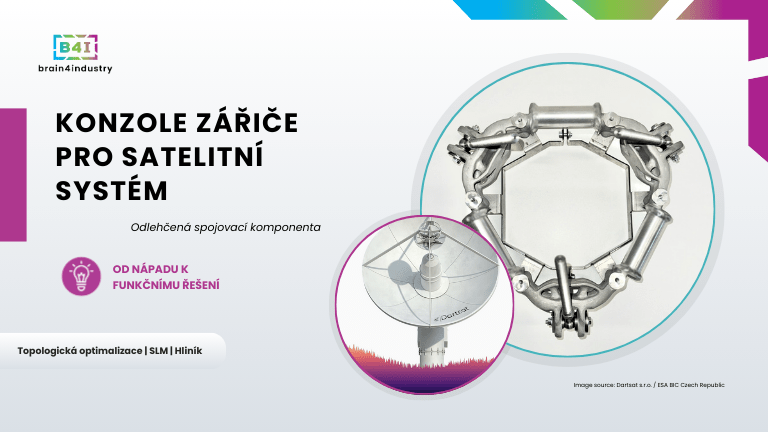 Vývoj specializované spojovací komponenty pro satelitní systém