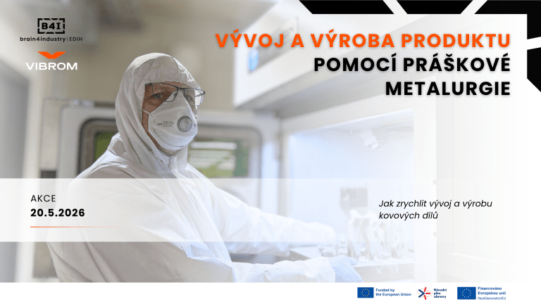 Vývoj a&nbsp;výroba produktu pomocí práškové metalurgie