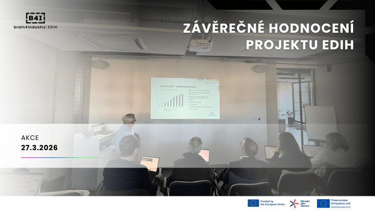 Pozitivní zpětná vazba z&nbsp;hodnocení EDIH Brain4Industry