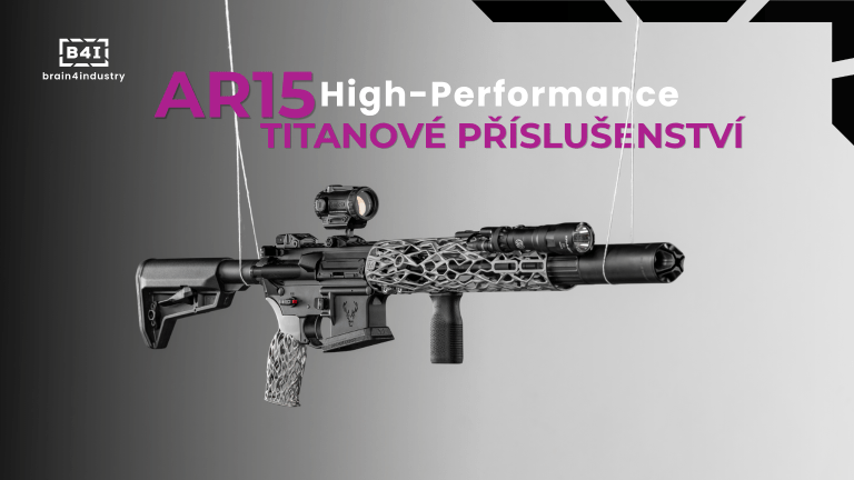 Pokračování projektu vývoje ultralehkého titanového příslušenství pro platformu AR-15