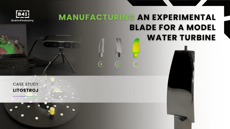 Manufacturing an Experimental Model Water Turbine Blade Using Metal 3D Printing