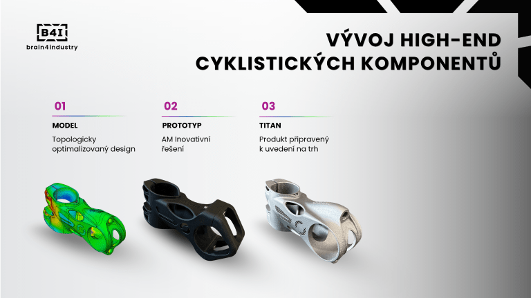 Vývoj prémiových titanových komponentů pro cyklistiku