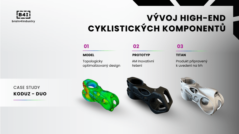 Vývoj prémiových titanových komponentů pro cyklistiku