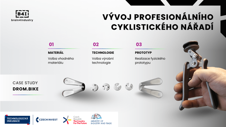 Výroba funkčních prototypů profesionálního nářadí pro cyklomechaniky